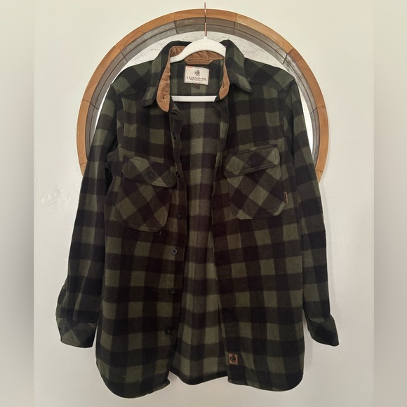 Legendary Whitetails Men’s Heavyweight Button Up Flannel Small - Picture 1 of 4